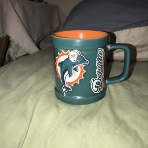 Rare Miami Dolphins NFL Mug Cup Collectible